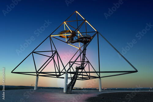 Tetraeder, Bottrop, Germany - Industry Architecture Art Tetrahedron with a viewing platform  photo