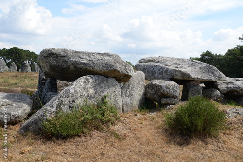 Dolmen in Carnac, Bretagne