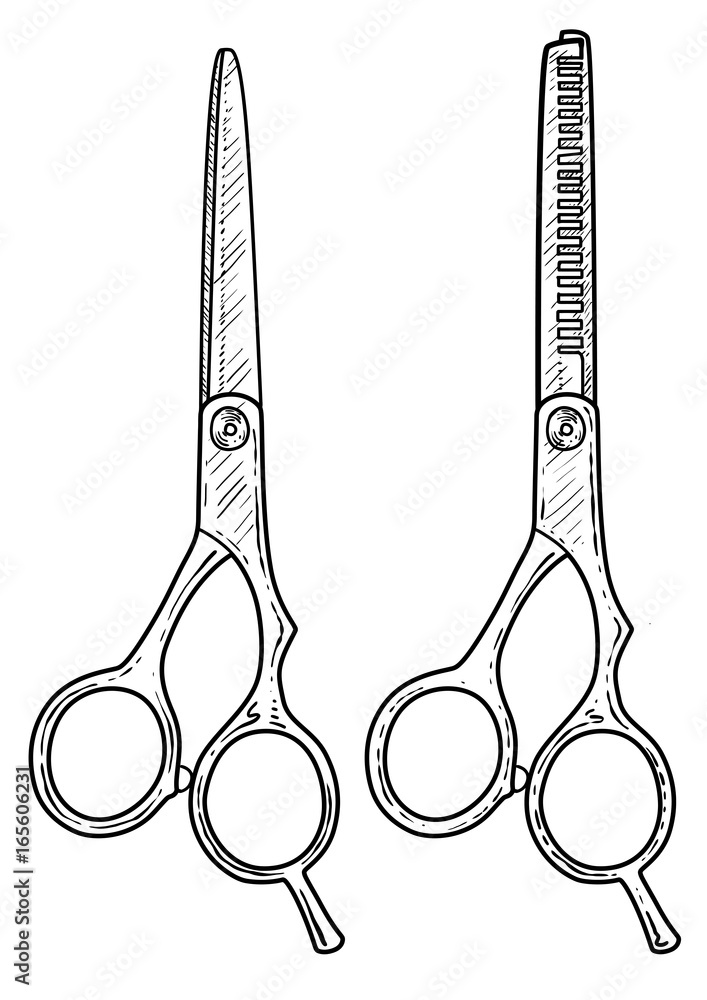 Scissors Drawing Images - Free Download on Freepik