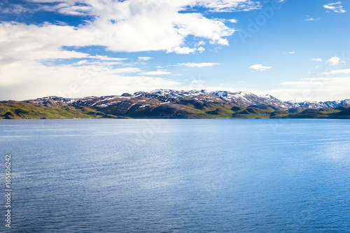 Beautiful view of northern Norway near Alta