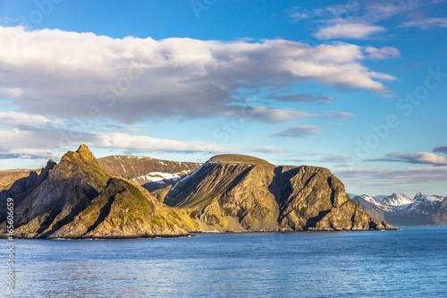 Beautiful view of northern Norway near Alta