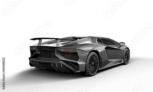 Extreme Sport Cars on white background photo