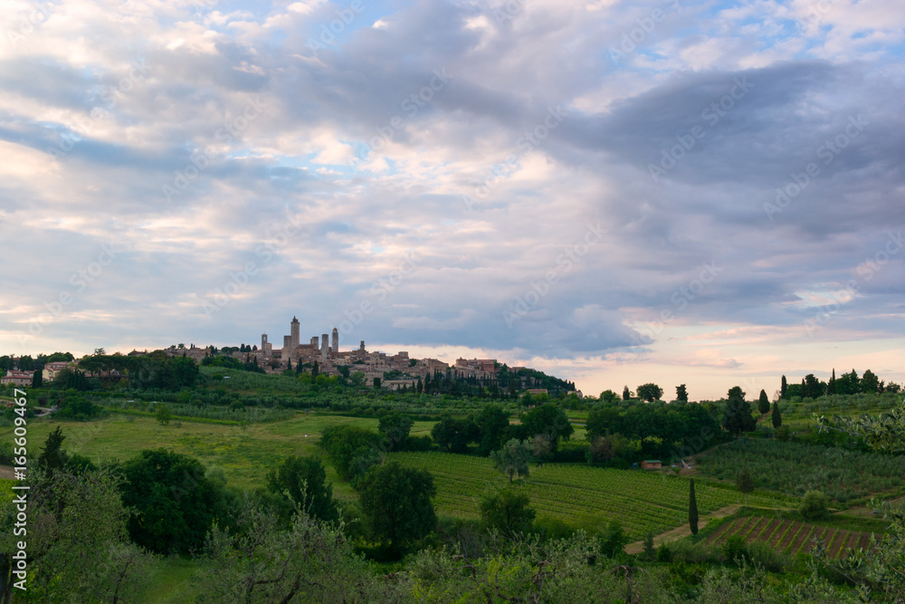 San Gimignano Medieval Village, Italy