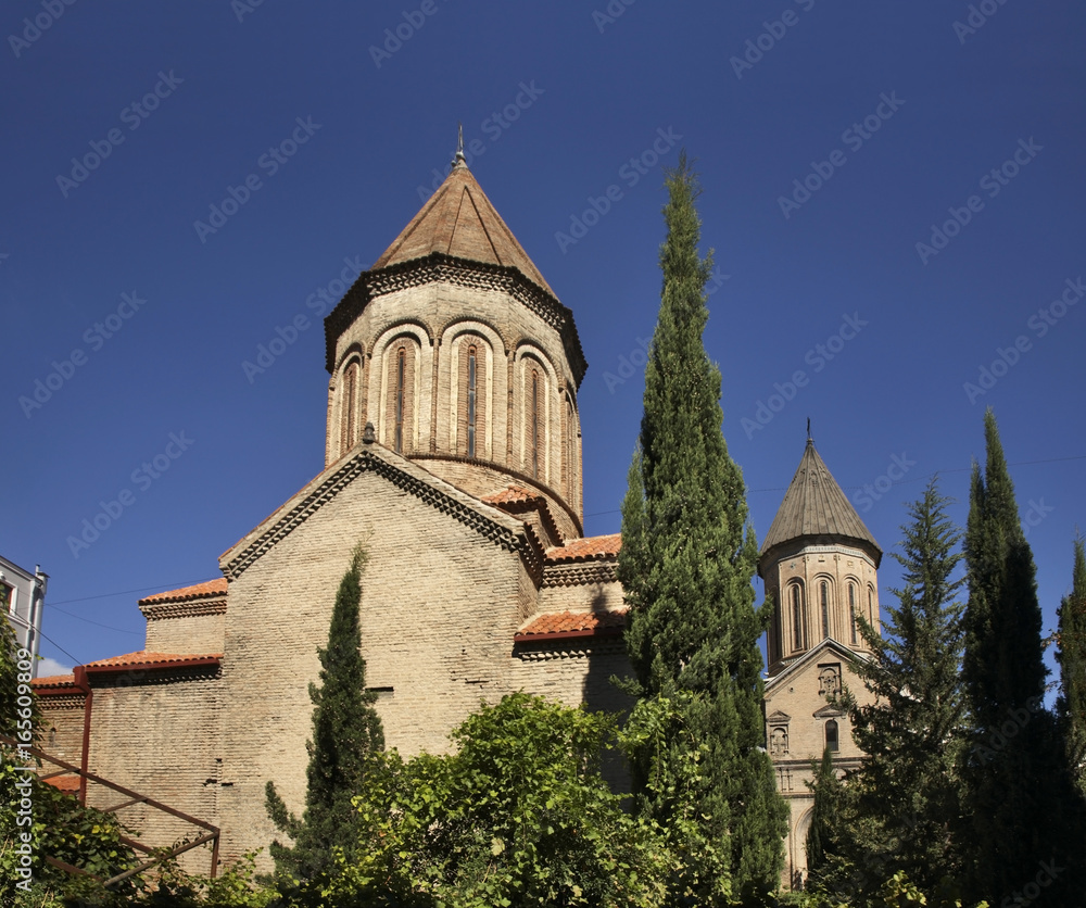 Church of Holy Cross in Tbilisi. Georgia Church of Holy Cross in Tbilisi. Georgia