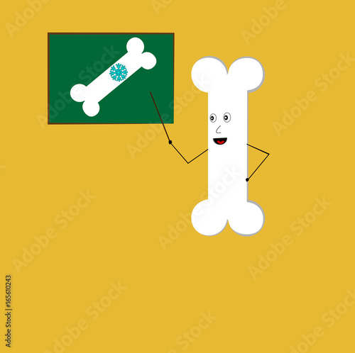 Bone teaching about calcium