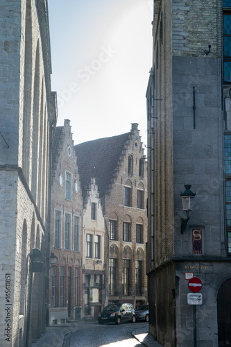 Street view in Brugge, Belgium