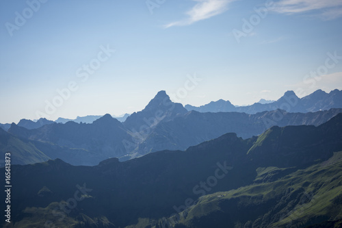 Alpen  Allg  u  Natur  Wandern  Hochvogel  Nebelhorn  Klettersteig  klettern  bergsteigen