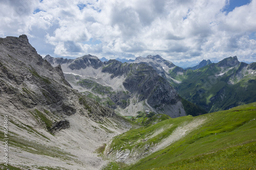 Alpen, Allgäu, Natur, Wandern, Hochvogel, Nebelhorn, Klettersteig, klettern, bergsteigen