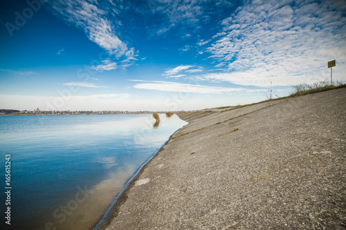 Fototapeta Naklejka Na Ścianę i Meble -  Lake surface view