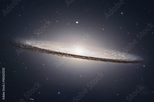 Sombrero Galaxy M104  in constellation Virgo. 