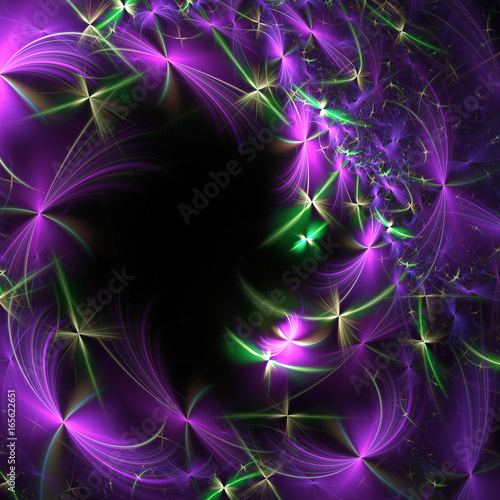 Abstract fractal background