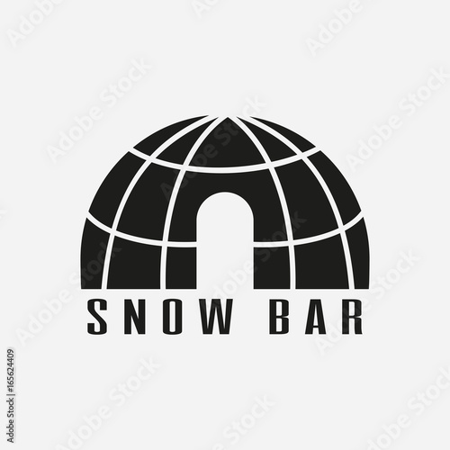 Snow bar icon.