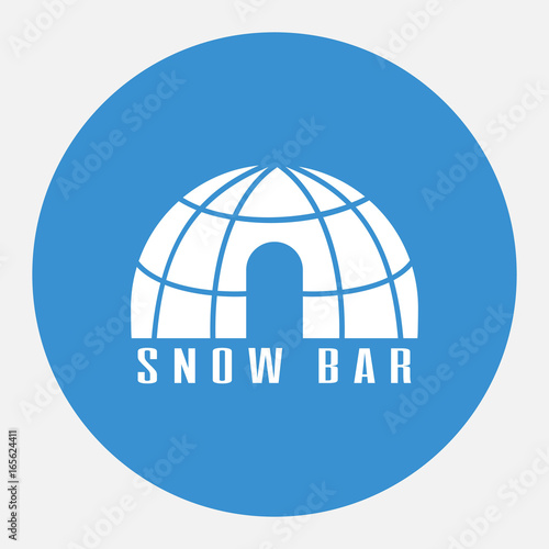 Snow bar icon.