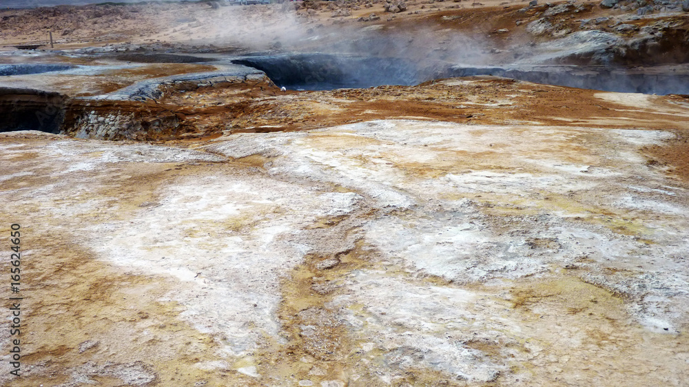 Námafjall Hverarönd Solfataren Fumarolensolfatara in Namfjall Hverir Myvatn, Namafjall, Hverir, Hverarönd, Myvatn Area, North Iceland landscape of Hverarönd at Námaskarð, fumarole in solfatara area Námafjall Hverarönd Solfataren Fumarolensolfatara in Namfjall Hverir Myvatn, Namafjall, Hverir, Hverarönd, Myvatn Area, North Iceland landscape of Hverarönd at Námaskarð, fumarole in solfatara area