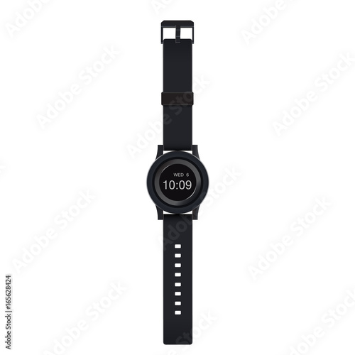 Watch design vector illustration isolated on white background.