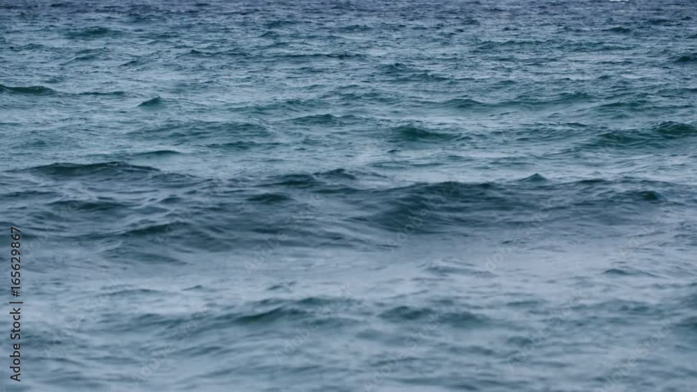 Rough Sea on a French Riviera Rough Sea on a French Riviera
