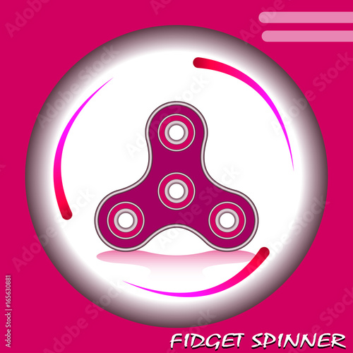 Fidget spinner pink