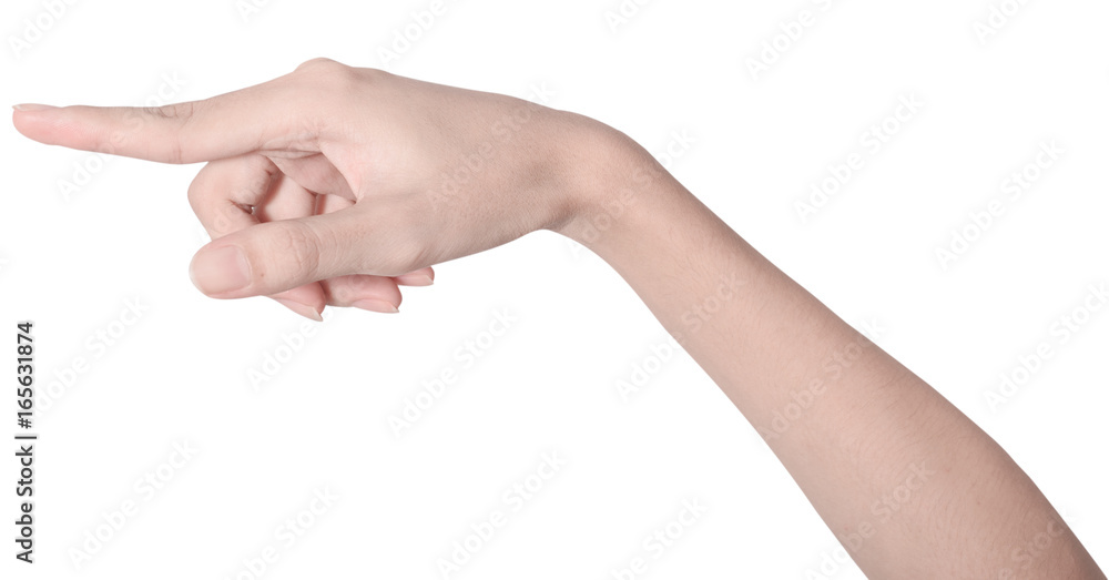 beauty woman hand isolate is on white background with clipping path beauty woman hand isolate is on white background with clipping path