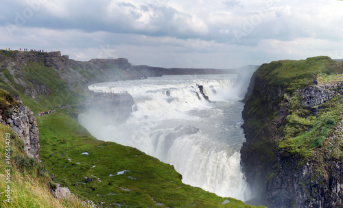 Gullfoss Wasserfall in Island