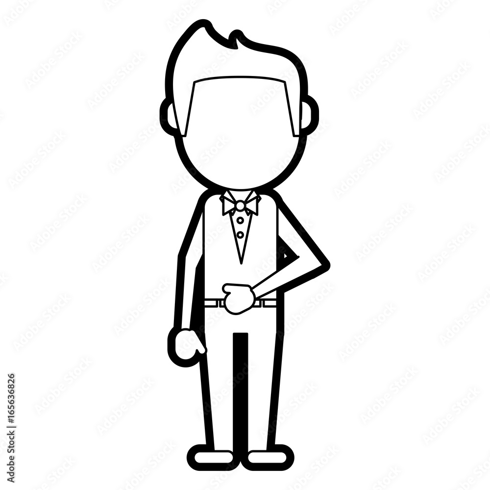 man cartoon isolated casual man cartoon isolated casual