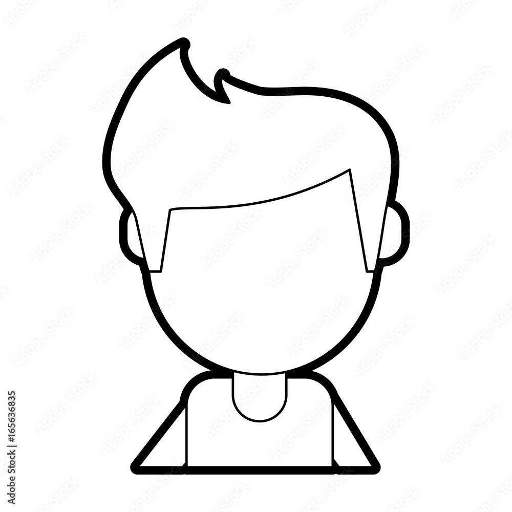 man cartoon isolated casual man cartoon isolated casual