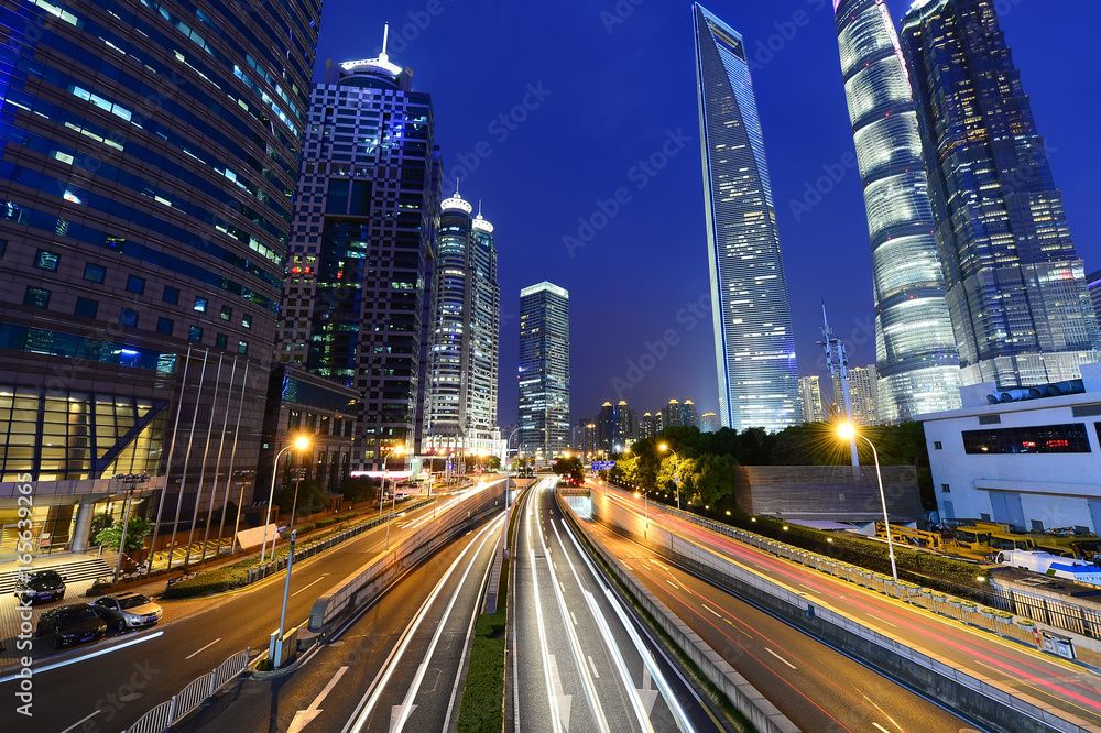 Shanghai world financial center skyscrapers