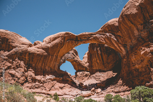 Double arch. Arches National Park, Moab © konoplizkaya