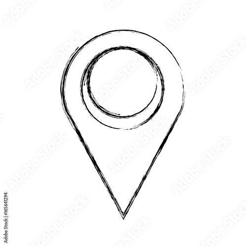 Map pin location