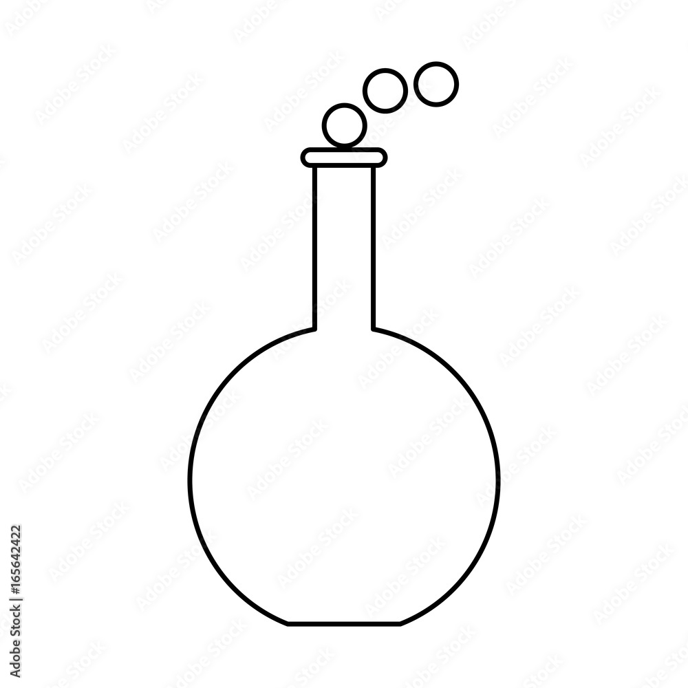 Chemistry flask isolated Chemistry flask isolated