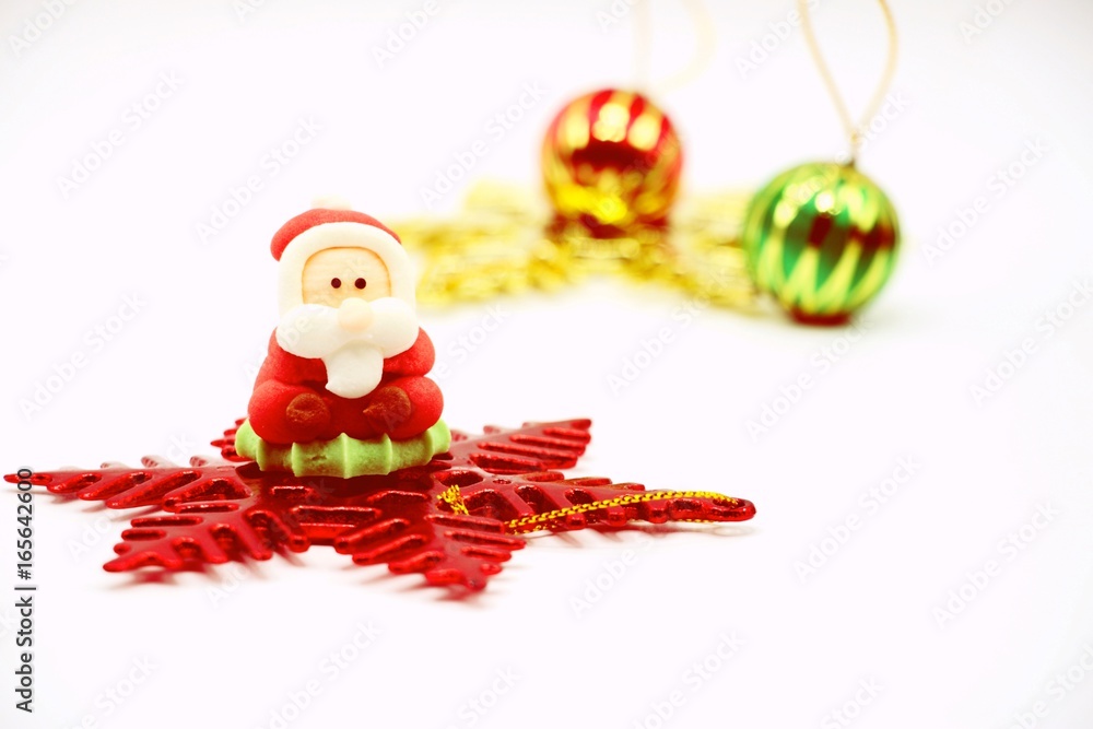 Santa with ornament