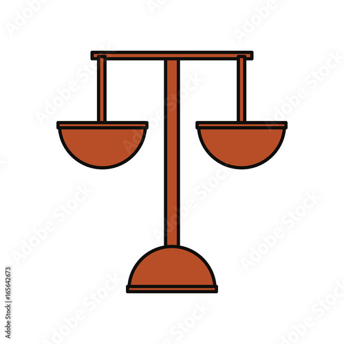 Justice balance symbol