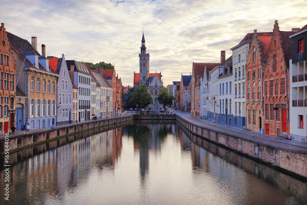 Water channel in Bruges