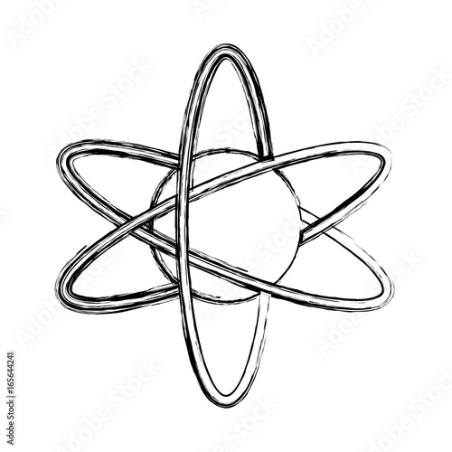 Atom science symbol