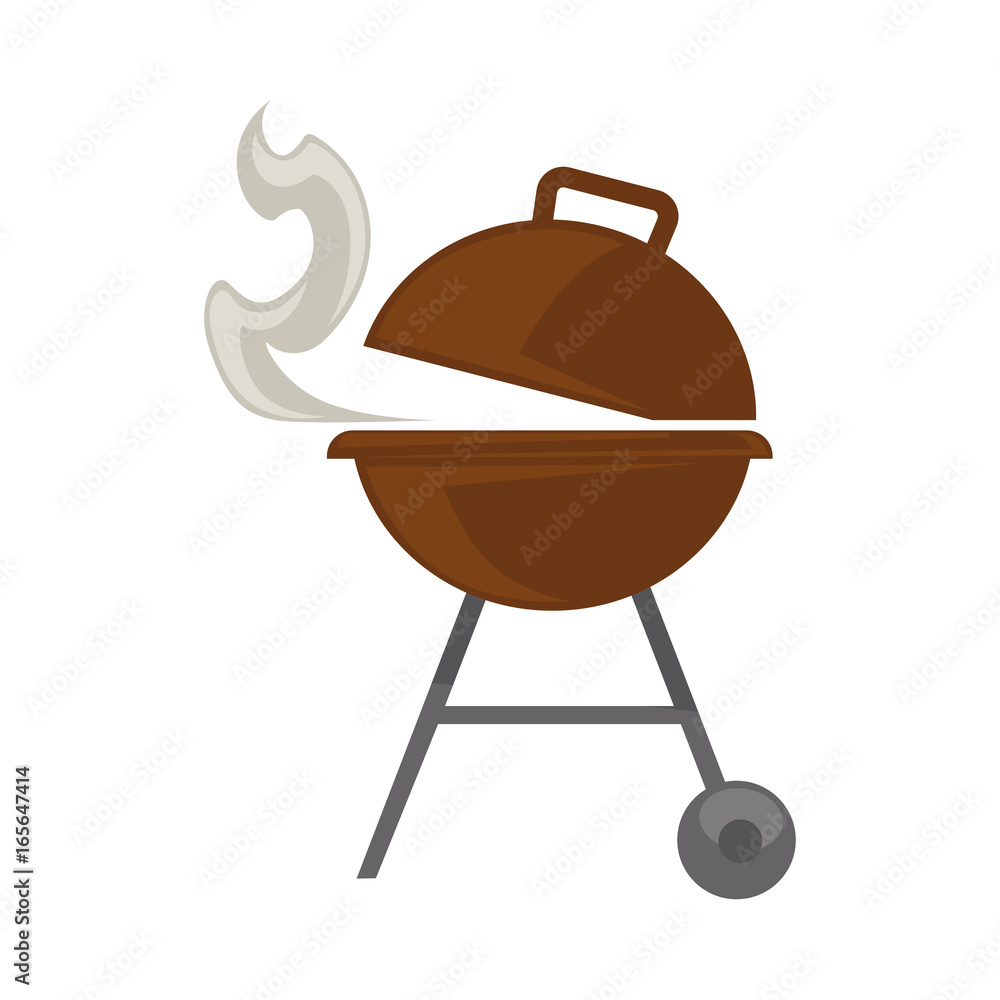 Grill with steam Grill with steam