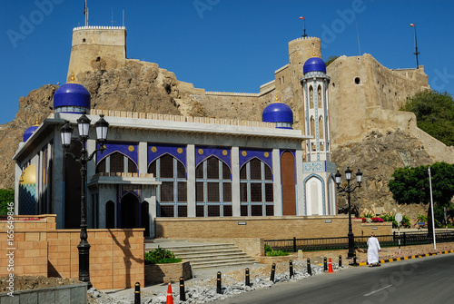 oman muscat al khor mosque photo