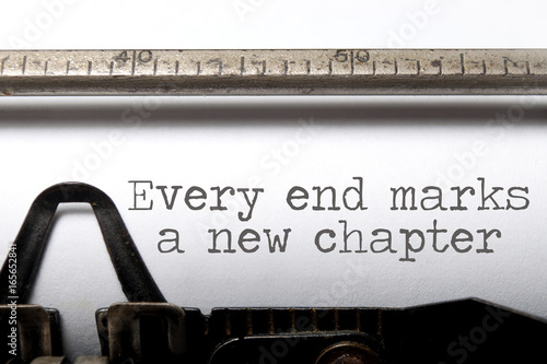 Every end is a new chapter