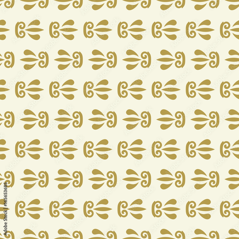 Seamless vector golden ornament. Modern background. Geometric modern pattern Seamless vector golden ornament. Modern background. Geometric modern pattern