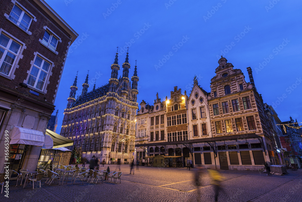 Leuven City Hall on Grote Markt