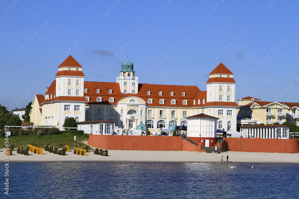 Obraz premium Baltic Seaside Resort in Binz at Ruegen, Baltic Sea, Germany