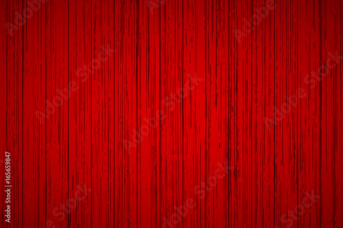 Red wood plank texture background. Vector illustration eps 10.