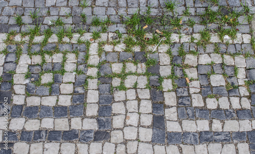 Cobble stone pavement