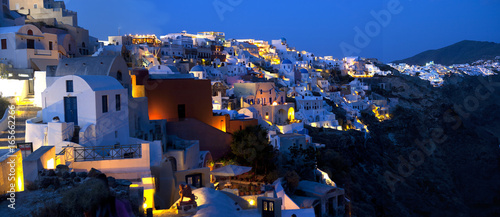 Santorini village of Oia Greece