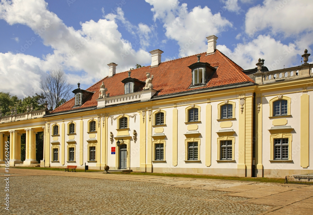   Branicki Palace in Bialystok. Poland