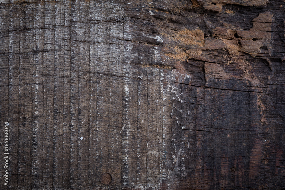 Fototapeta premium wood aged weathered rough grain surface texture background