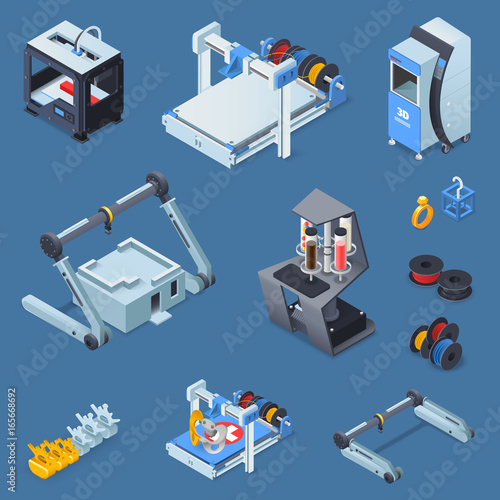 Printing Isometric Set 