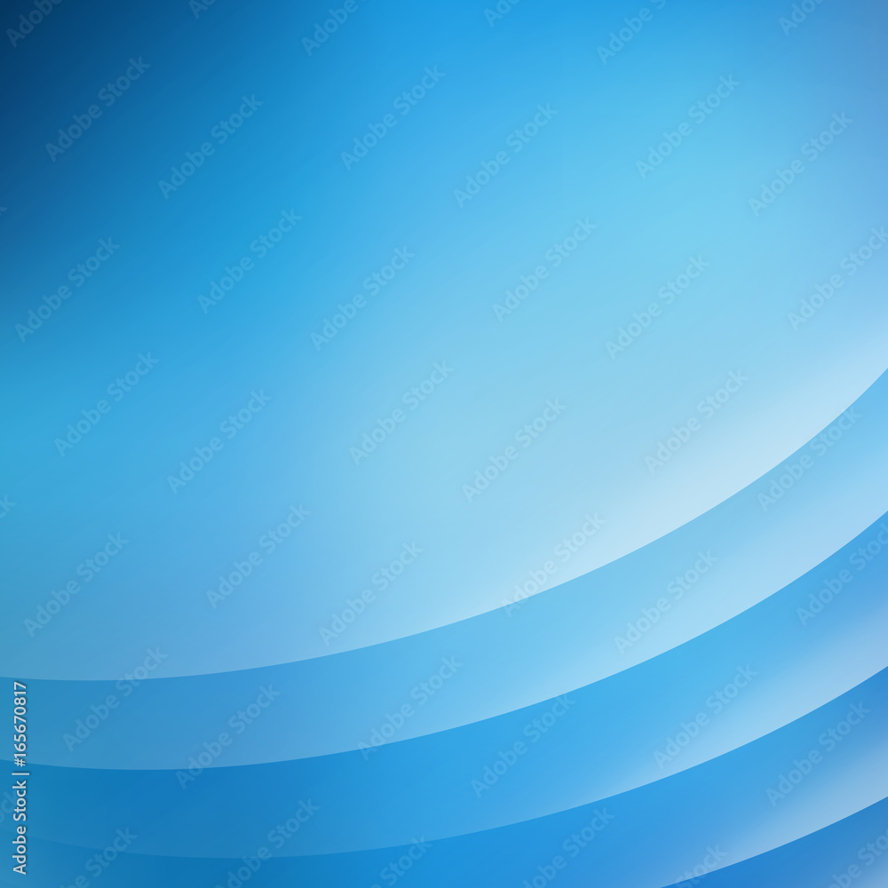 Abstract blue background with curve lines smooth blue light, Vector illustration Abstract blue background with curve lines smooth blue light, Vector illustration