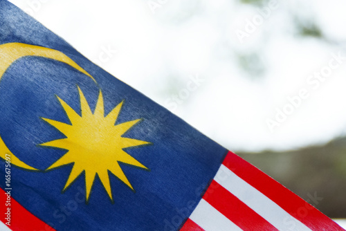 Independence Day concept - Malaysian Flag photo