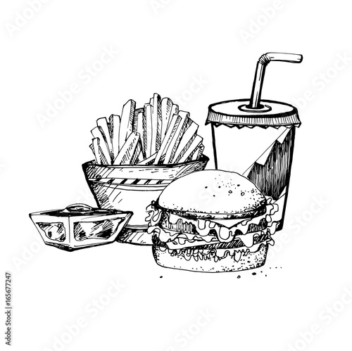 Sketch of Food