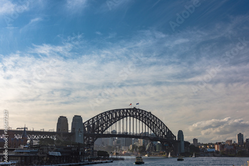 Sydney Harbour Bridge and ferry © Olga K
