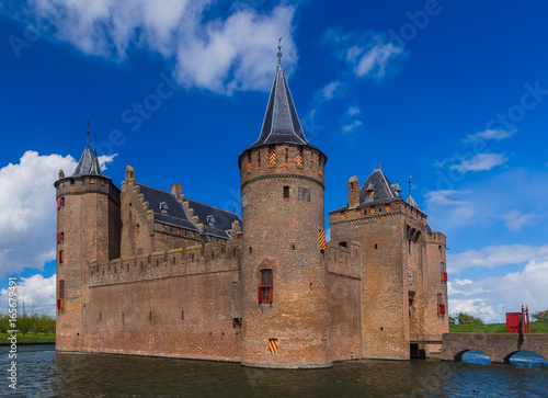 Muiderslot castle near Amsterdam - Netherlands